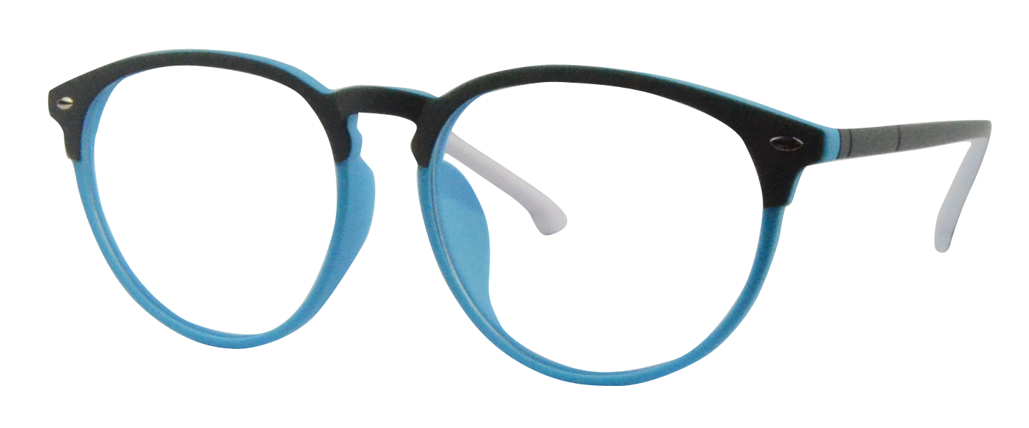 TR8211 Black/Blue Cheap Glasses
