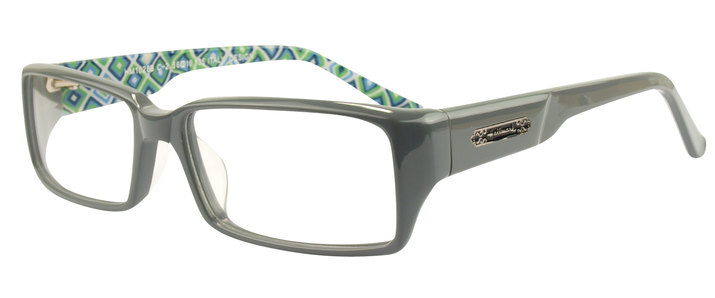 HM1028 Green/Grey Cheap Glasses